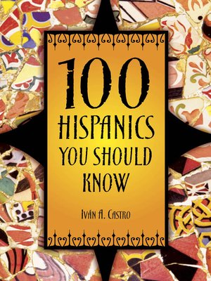 cover image of 100 Hispanics You Should Know